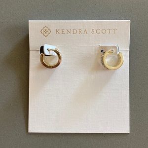 Kendra Scott Gold Huggie Earrings